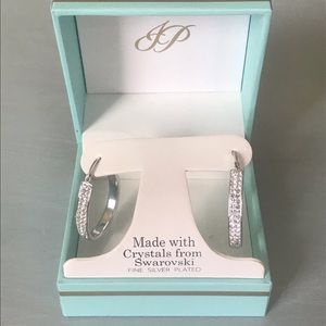 NIB- earrings Swarovski crystals by jenni Park